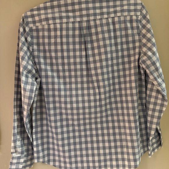 NEW CrewCuts Boys' long-sleeve flex patterned washed shirt — Size 14 - Picture 6 of 6